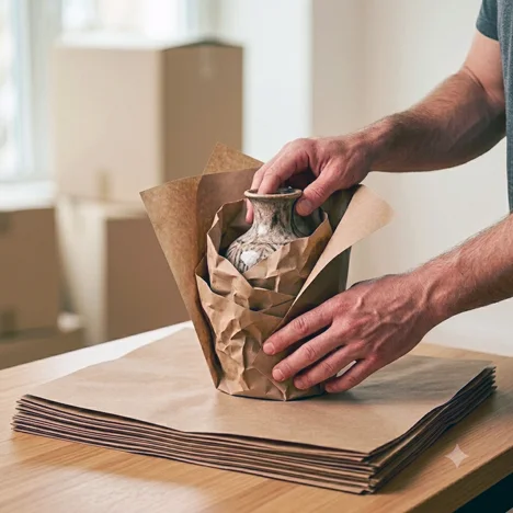 Essential protection with high-quality packing paper